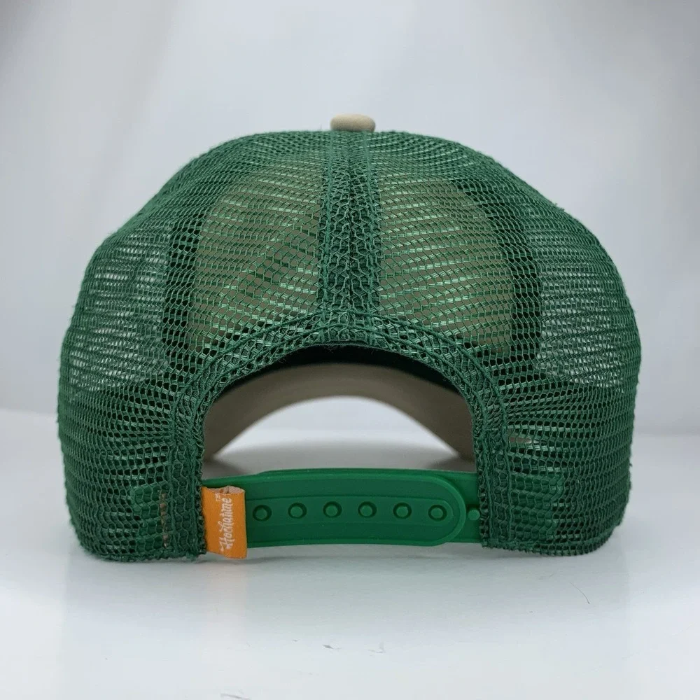 Hochatime Patch Hat Hochatown OK Quilted Green Mesh Adjustable Snap Baseball Cap